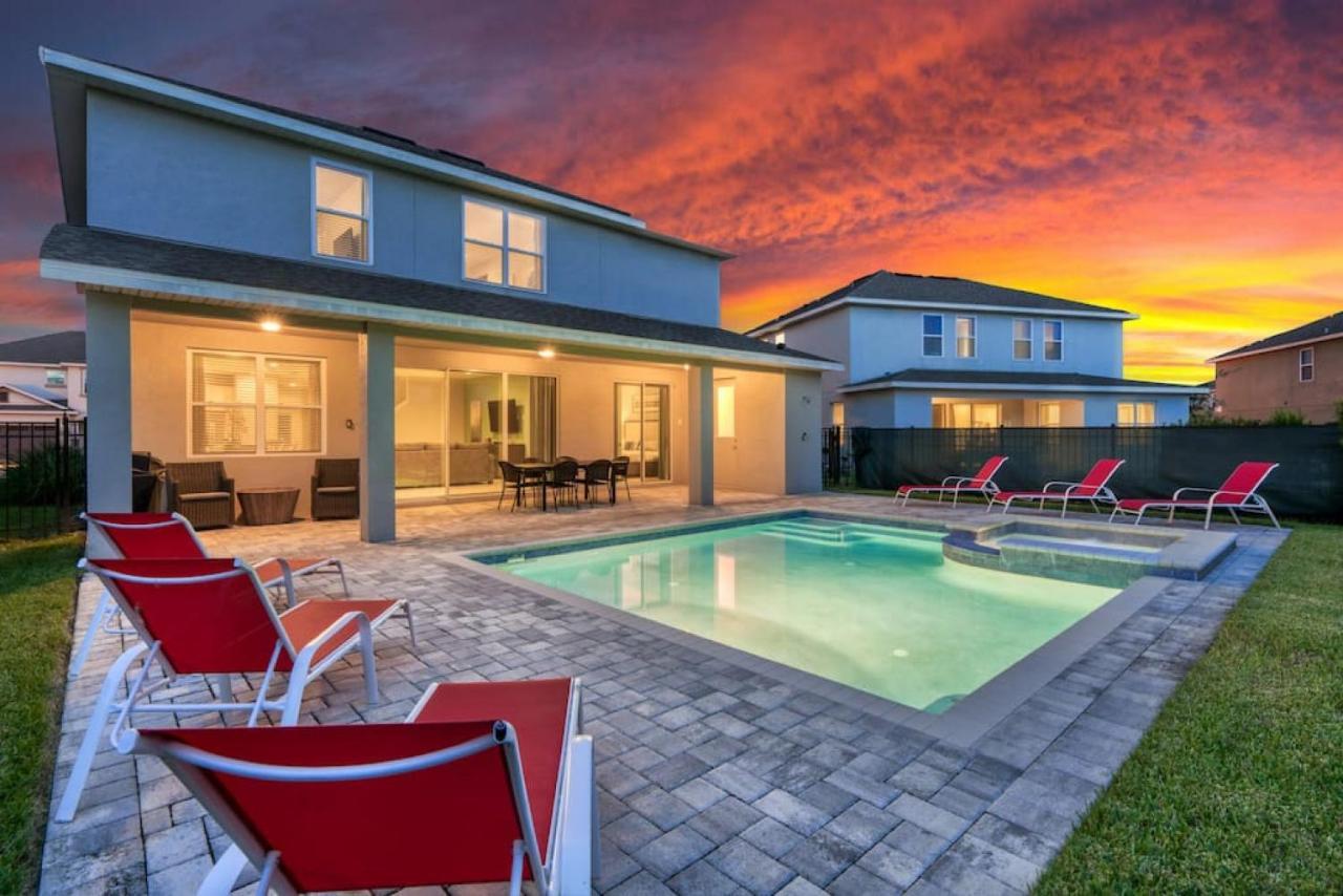 Spacious 8 Bdr Family Home With Arcades And Free Pool Heat ออร์ลันโด ภายนอก รูปภาพ